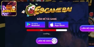 Hướng dẫn download app 68 game bai về điện thoại